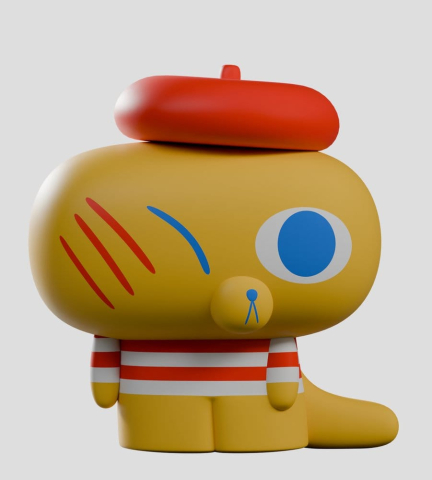 Hard Stare Pierre Mini Figures S1 5 cm Blind Box Display (4) [2]