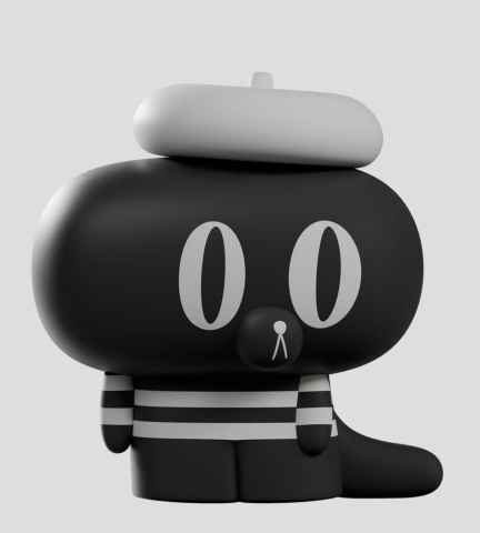 Hard Stare Pierre Mini Figures S1 5 cm Blind Box Display (4) [5]