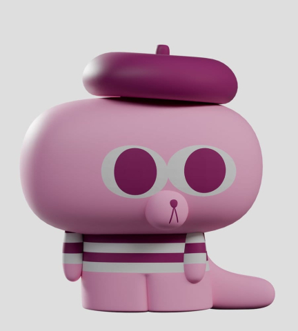 Hard Stare Pierre Mini Figures S1 5 cm Blind Box Display (4) [7]