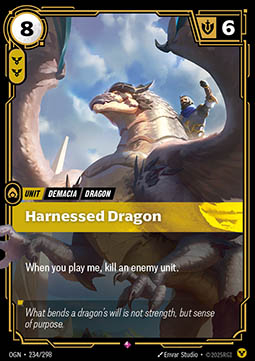 Singles Trading Card Games - Harnessed Dragon Origins - Singles 234
