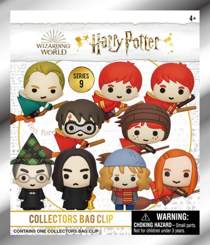 Harry Potter 3D Foam Bag Clips Series 9 Display (24) [2]