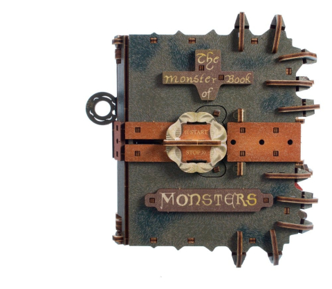 Harry Potter 3D Wooden Puzzle The Monster Book of Monsters [2]