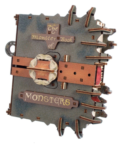 Harry Potter 3D Wooden Puzzle The Monster Book of Monsters [6]