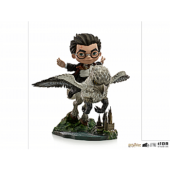 Figurine - Harry Potter and Buckbeak - Harry Potter - MiniCo Illusion