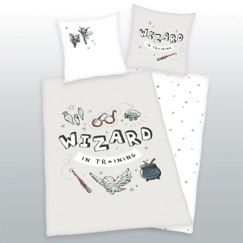Casa si Cadouri - Harry Potter Bed Linen Wizard in Training 135 x 200 cm