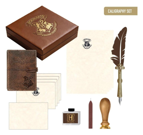 PRECOMENZI - Harry Potter Calligraphy Stationery Set