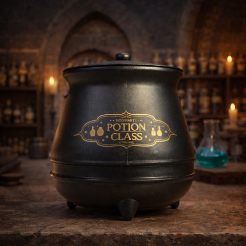 Noutati - Harry Potter Cana Magica Cazan cu Amestecare Automata 350 ml