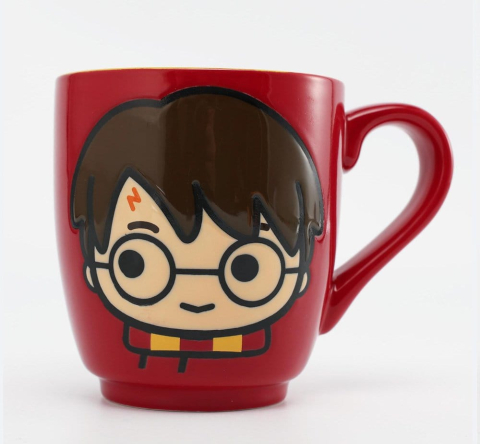 PRECOMENZI - Harry Potter Ceramic Mug Harry Potter 2D Relief Figural