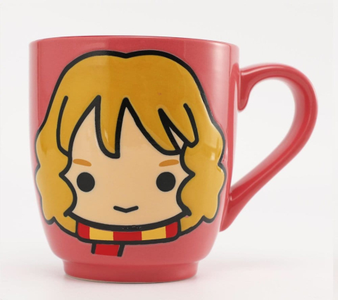 PRECOMENZI - Harry Potter Ceramic Mug Hermione 2D Relief Figural