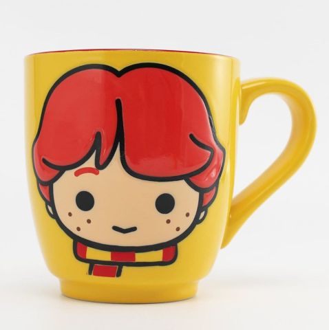 PRECOMENZI - Harry Potter Ceramic Mug Ron 2D Relief Figural