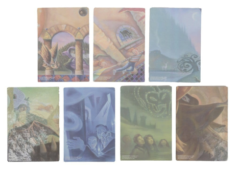 Harry Potter Coasters Book Inspired (Set of 7) [5]