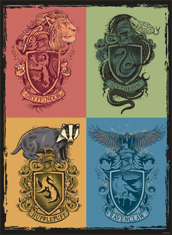 Harry Potter (Crests & Hogwarts) Boxed Poster Set [1]