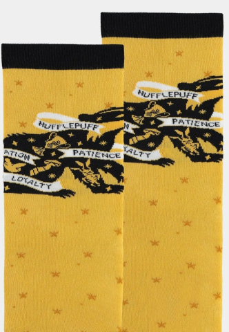 Fashion & Accessories - Harry Potter Crew Socks Hufflepuff 39-42