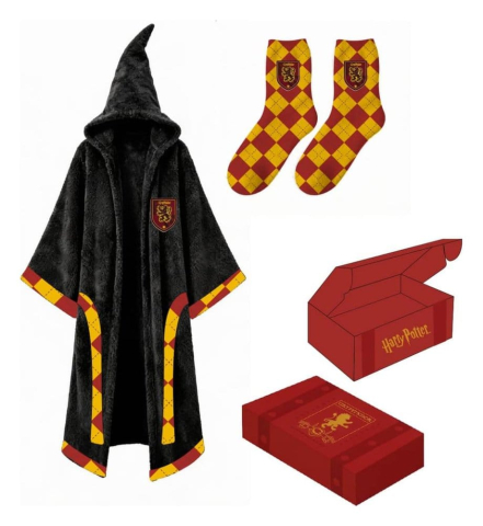 Fashion & Accessories - Harry Potter Fleece Cape & Socks Gift Set