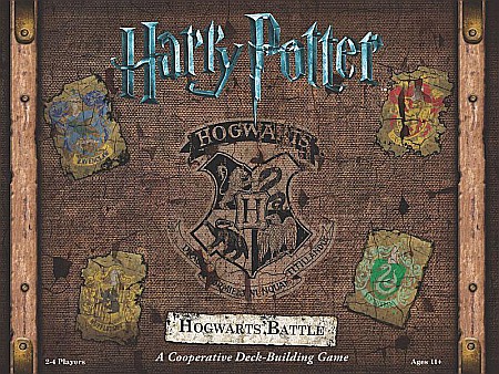 Board Games - Harry Potter Hogwarts Battle A Cooperative Deck-Building Game