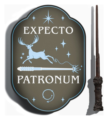 PRECOMENZI - Harry Potter Lamp Expecto Patronum 17 cm