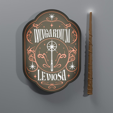 PRECOMENZI - Harry Potter Lamp Wingardium Leviosa 17 cm