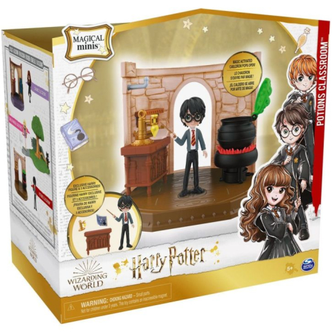 Noutati - Harry Potter Magical Minis - Sala pentru Potiuni cu Harry Potter