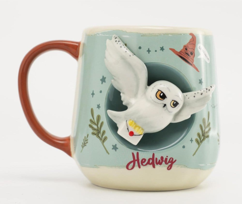 Harry Potter Mug Hedwig 2D Relief Figural [1]