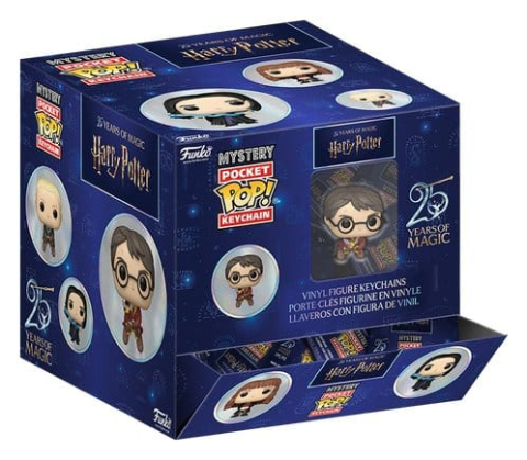Harry Potter Mystery Pocket POP! Vinyl Keychains 10 cm 25th Anniversary Display (12) [1]