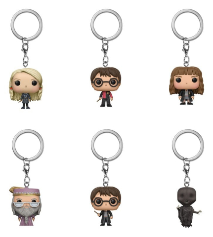 Fashion & Accessories - Harry Potter POP! Vinyl Keychains 4 cm Display (12)