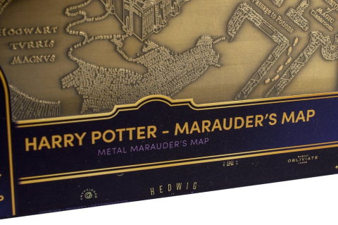 Harry Potter Replica Marauder's Map Metal Map 15 cm [6]