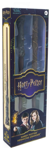 Harry Potter Roleplay Replica Wands 2-Pack Harry Potter & Hermione Granger 31 cm [5]