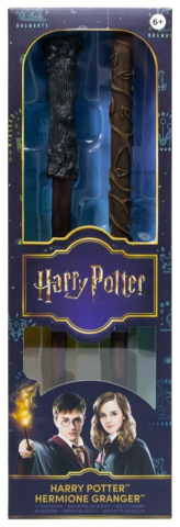 Harry Potter Roleplay Replica Wands 2-Pack Harry Potter & Hermione Granger 31 cm [2]