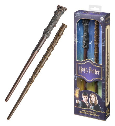 Jucarii - Harry Potter Roleplay Replica Wands 2-Pack Harry Potter & Hermione Granger 31 cm