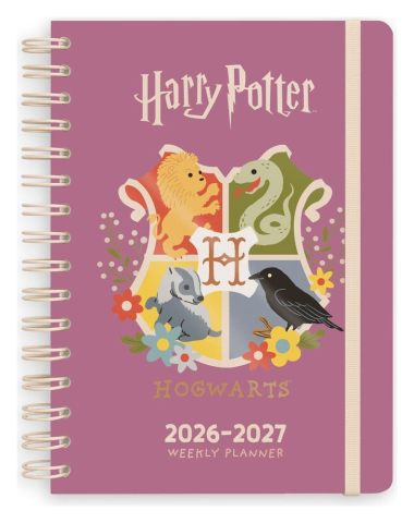 Casa si Cadouri - Harry Potter School Diary weekly planner 2026/2027 A5