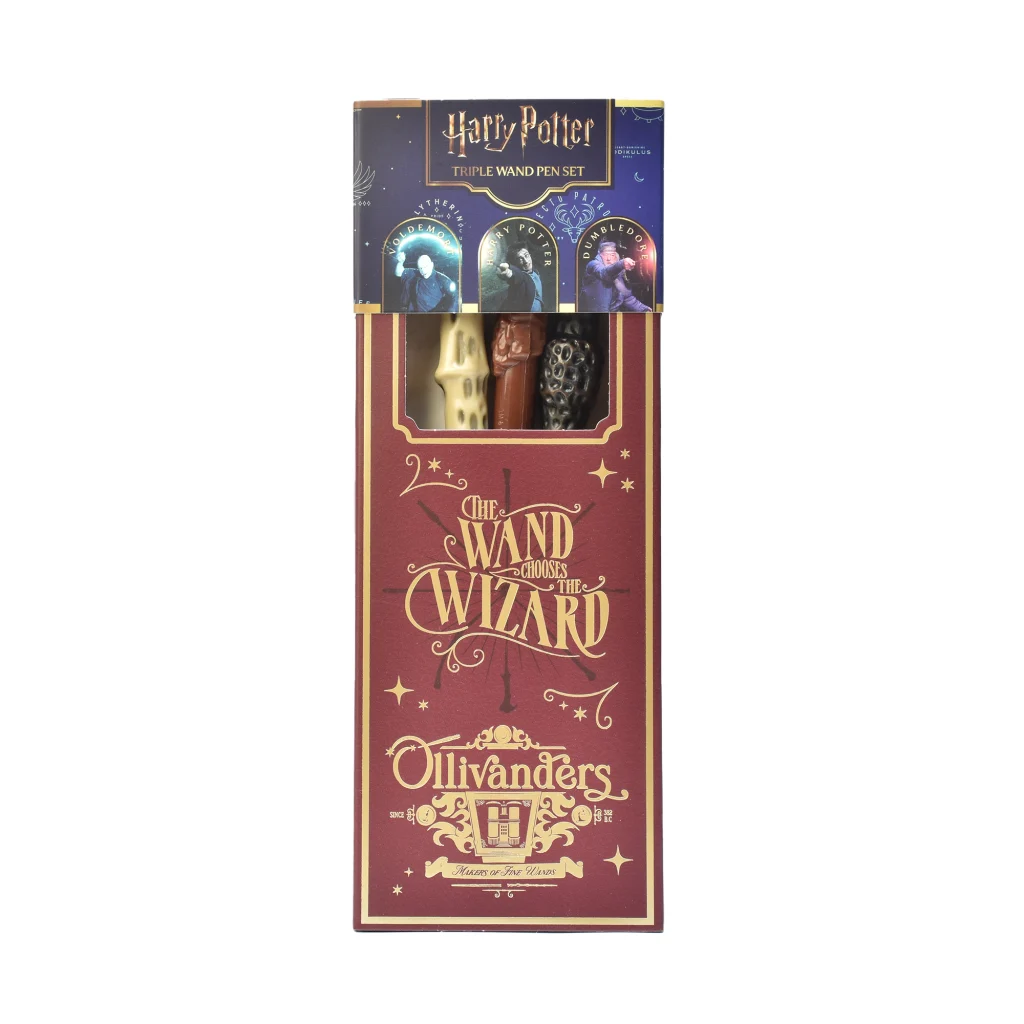 Pop Culture - Harry Potter Set 3 Pixuri Baghete Magice - Harry, Dumbledore si Voldemort