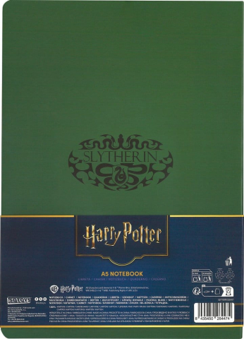 Harry Potter Softcover Notebook Slytherin 21 cm [1]