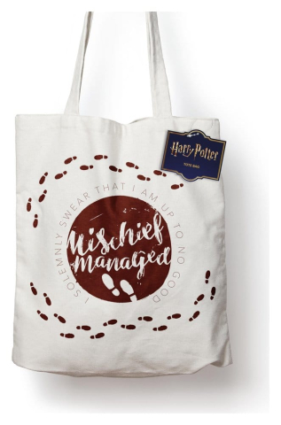 Fashion & Accessories - Harry Potter Tote Bag Marauders Map Cotton