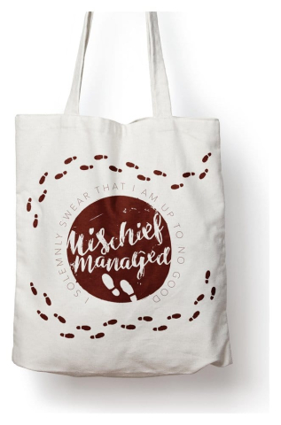 Harry Potter Tote Bag Marauders Map Cotton [1]