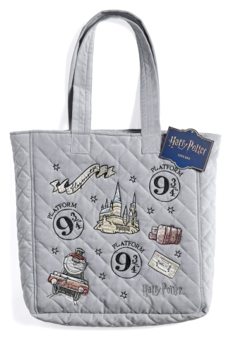 Fashion & Accessories - Harry Potter Tote Bag Platform 9 3/4 Embroidered Velvet