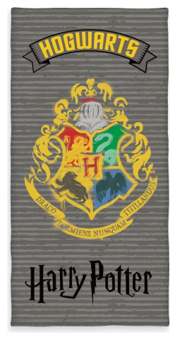 PRECOMENZI - Harry Potter Velour Towel Hogwarts 75 x 150 cm