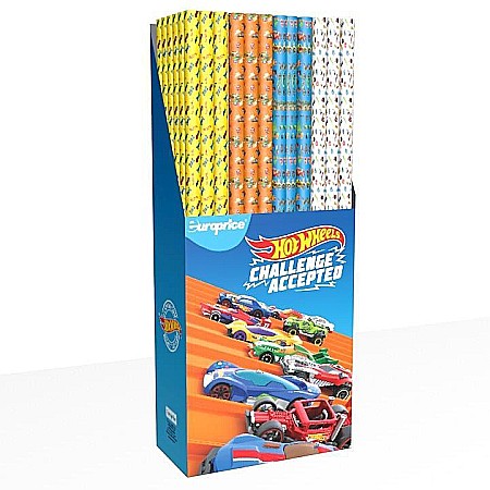 Rechizite, Creativitate, Hobby - Hartie de ambalat Hot Wheels  70 x 200