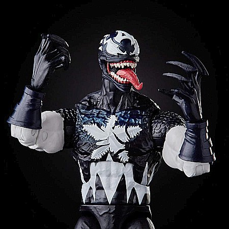 Hasbro Marvel Legends Series 6-inch Collectible Venomized Captain America Action Figure Toy, Premium [1]