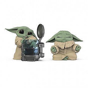 Star Wars figurine - Hasbro Star Wars The Bounty Collection Series 3, 2-Pack Curious Child, Meditation Poses