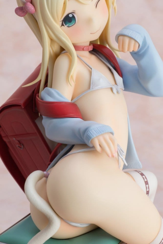 Hatsukoi Ribbon PVC Figure 1/6 Yuu White cat Ver. 25 cm [1]