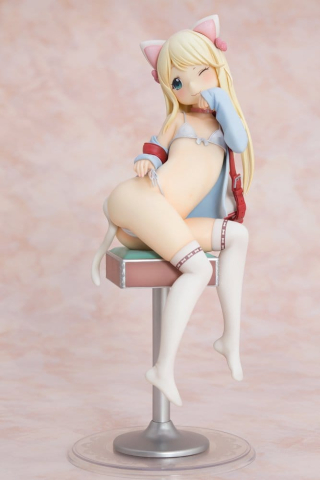 Hatsukoi Ribbon PVC Figure 1/6 Yuu White cat Ver. 25 cm [6]