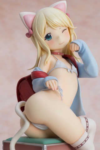 Hatsukoi Ribbon PVC Figure 1/6 Yuu White cat Ver. 25 cm [11]