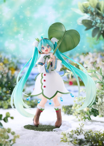 PRECOMENZI - Hatsune Miku AMP+ PVC Figure Snow Miku All Stars 2015 Ver. 22 cm