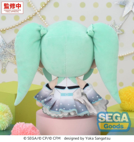PRECOMENZI - Hatsune Miku: Colorful Stage! fuwa petit Plush Figure Stage SEKAI Hatsune Miku Brand New World 22 cm