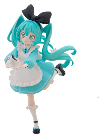 PRECOMENZI - Hatsune Miku Desktop Fairy PVC Statue Hatsune Miku Wonderland Ver. 16 cm