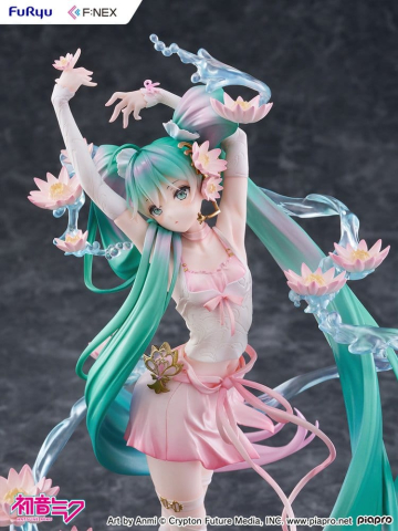 Hatsune Miku F:NEX PVC Statue 1/7 Water lily Ver. 27 cm [5]