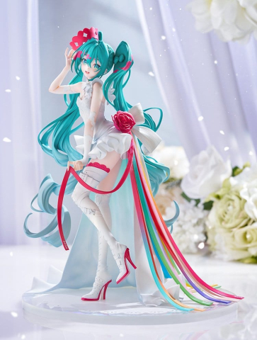 Collectibles - Hatsune Miku GT Project G.S. Collection PVC Figure 1/7 Racing Miku 15th "Rhapsody" 2010-2025 27 cm