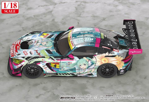 Hatsune Miku GT Project Vehicle 1/18 Good Smile Hatsune Miku AMG 2017 SUPER GT Ver. 26 cm [2]