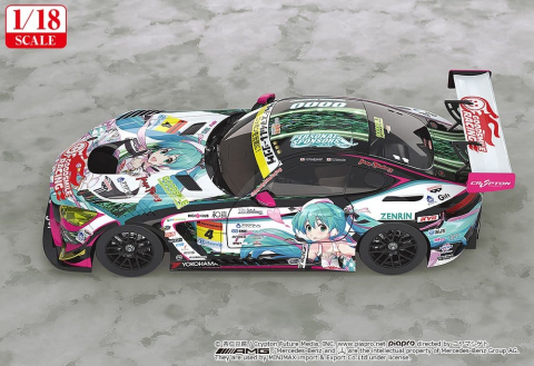 Hatsune Miku GT Project Vehicle 1/18 Good Smile Hatsune Miku AMG 2019 Ver. 26 cm [2]