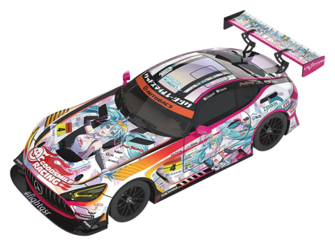 Hatsune Miku GT Project Vehicle 1/18 Good Smile Hatsune Miku AMG 2021 SUPER GT 100th Race Commemorative Ver. 26 cm [3]